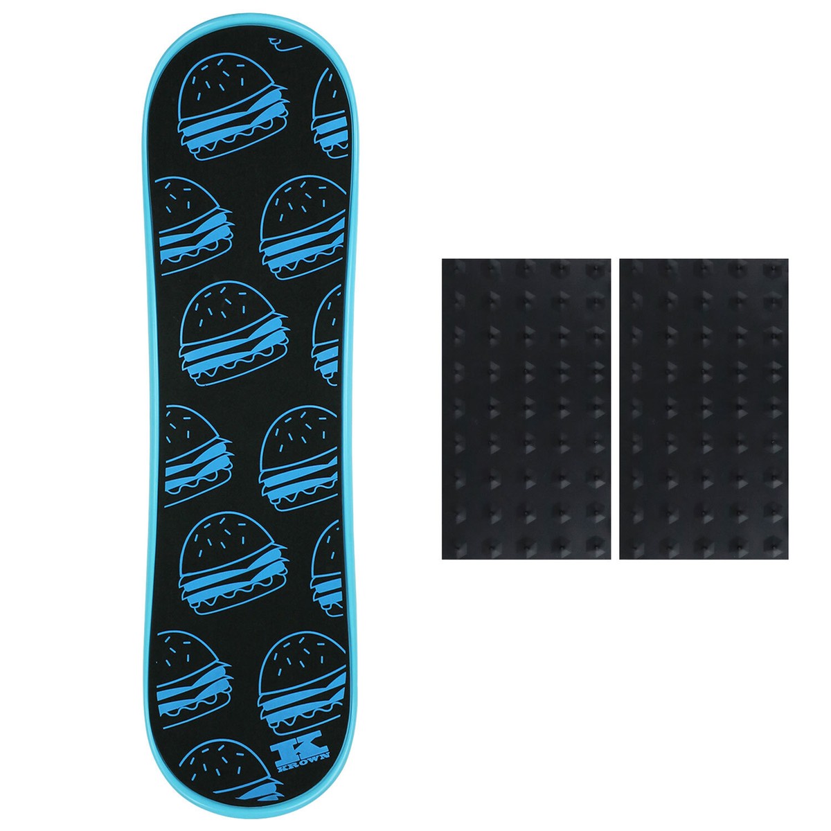 Krown Snowskate Aus Kunststoff-Polymer - Dual Kick Design Wie Skateboard Für Schnee