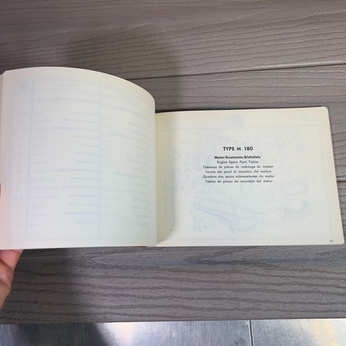 RARE Mercedes-Benz Type 230 S, Catalog A, VTG 1965 OEM Parts Manual # 12109 - Picture 13 of 13