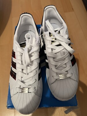 Adidas Dressed Sneaker Turnschuhe 38 Box Limitiert Superstar J Originals Weiß