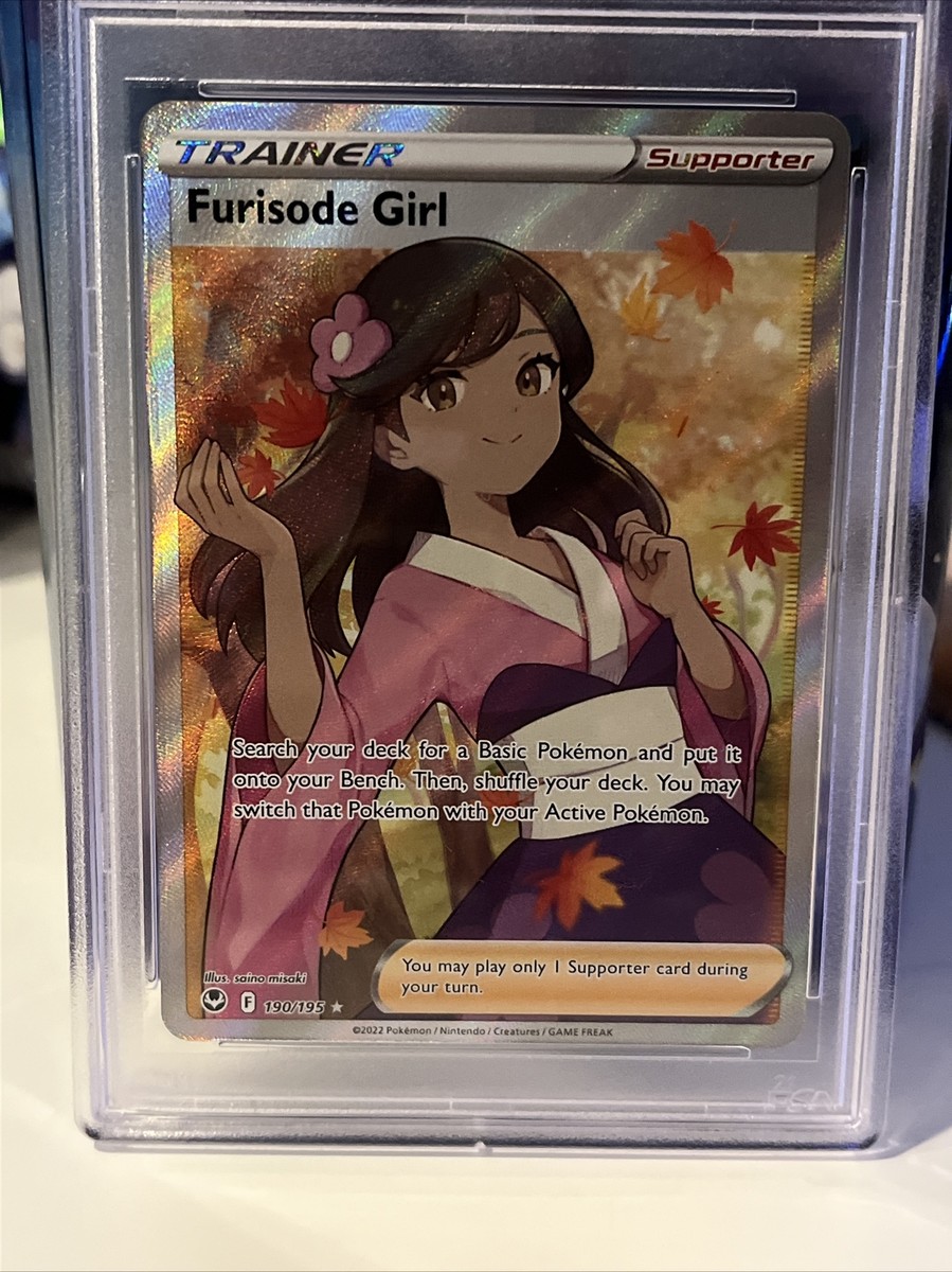 Furisode Girl #190 Full Art - Silver Tempest 2022 Pokemon SWSH
