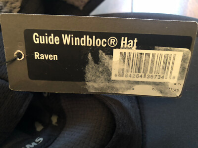 新品未使用】SIMMS guide windbloc hat raven 防寒