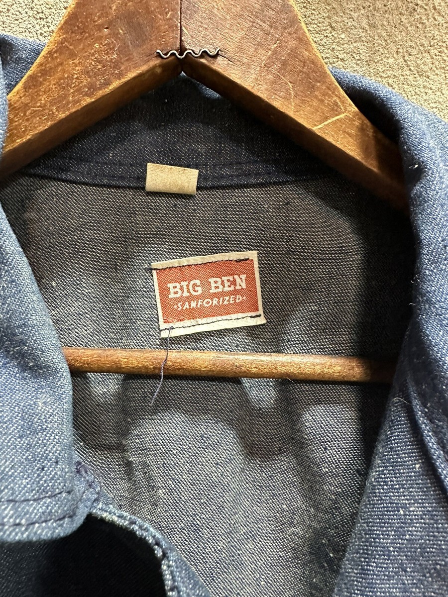 50s BIG BEN カバーオール　Sanfolized 1950s Big Ben Denim Coveralls | eBay