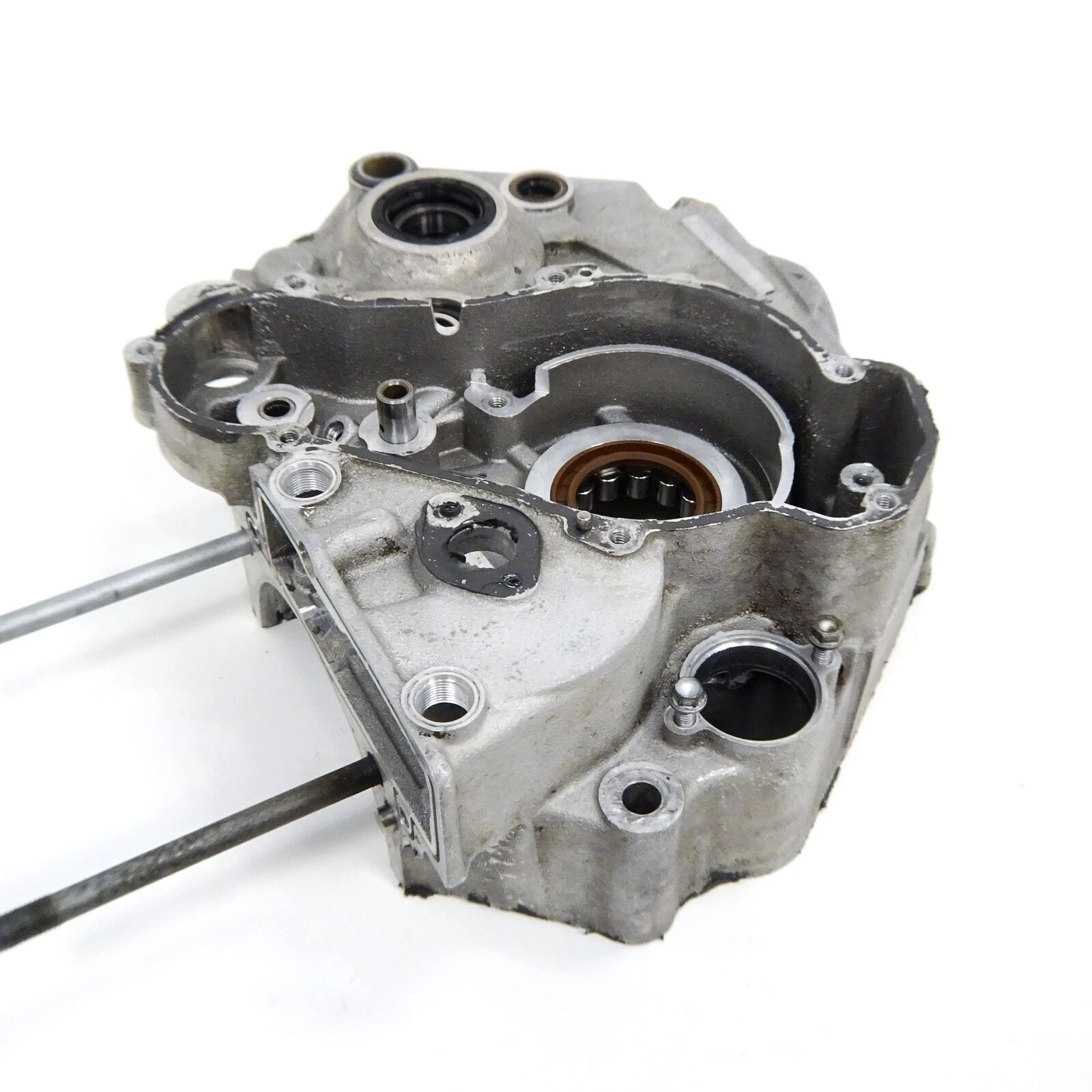 07-12 KTM 450 505 SXF RF4 Engine Left Crankcase Case Half [DN]
