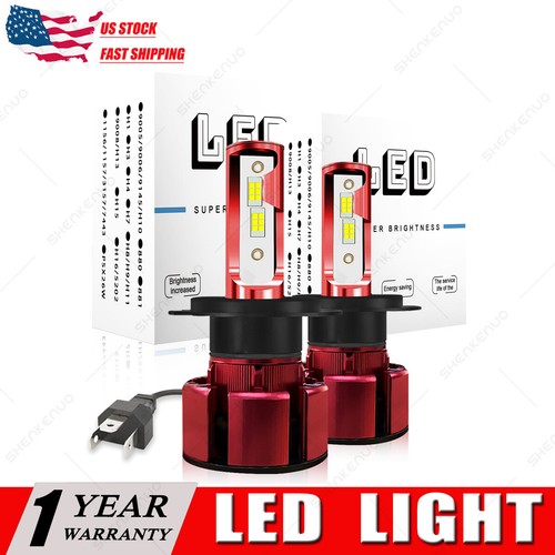 488W 48800lm Dual Side LED Headlight Kit H4 HB2 9003 Hi/low beam HID 6000K Bulbs
