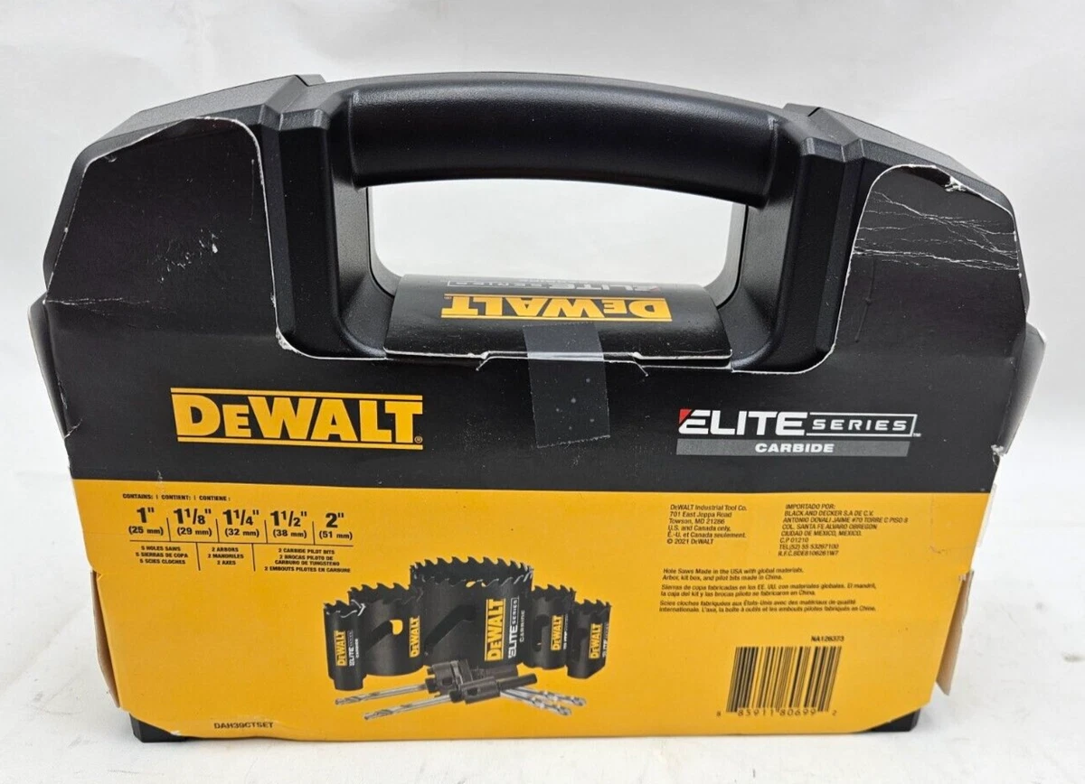 Dewalt carbide hole saw kit sales