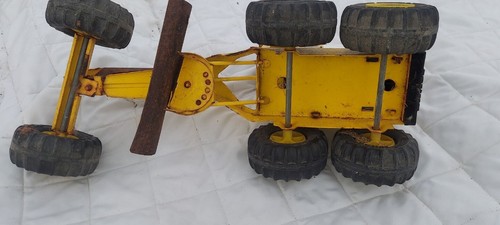 Tonka Road Grader Pressed Steel FOR PARTS RESTORATION - Picture 5 of 5