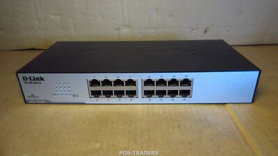 D-Link DES-1016D 16-Port 10/100Mbps RJ-45 LAN - NO RACK EARS Network Switch