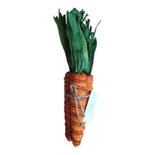 NEW Farmhouse by Rachel Ashwell Orange Colored Faux Decorative Carrots(Set of 3) - Picture 2 of 5