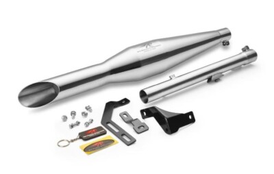 ''RED ROOSTER RUMBLER ACE EXHAUST, POLISH'' FIT FOR R.E NEW CLASSIC 350 REBORN