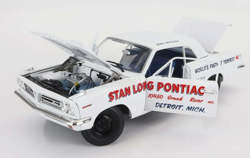 1:18 1963 Pontiac Tempest "World's Fastest Tempest" Stan Long -- Highway 61 - Image 3 of 3