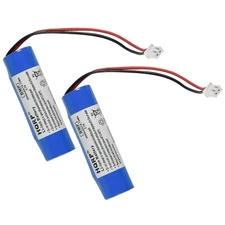 2-Pack HQRP Battery for Croove Voice Amplifier 8541763230 3.7V Li-Ion 2900Mah