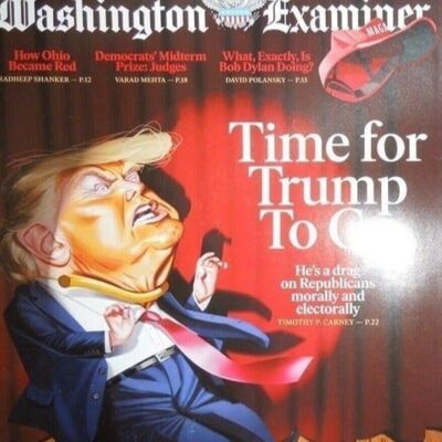 DONALD TRUMP Washington Examiner November 22,2022 FTX FAILURE SAM BANKMAN-FRIED
