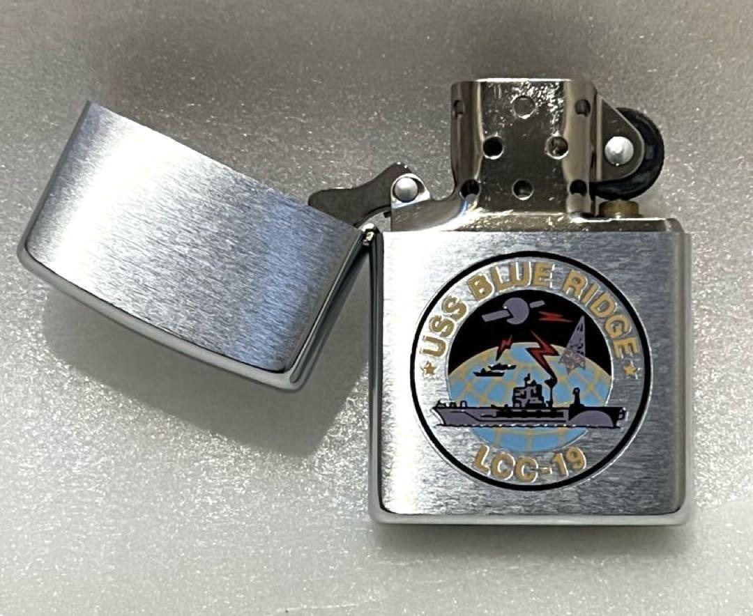 Zippo lighter US Navy USS Blue Ridge LCC-19 unused item