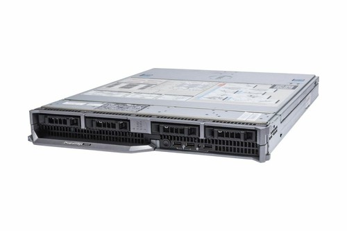 Dell PowerEdge M820 Blade Svr 4x 6-Core E5-4610 2.4Ghz 64GB Ram H310 1.2TB HDD - Picture 1 of 3