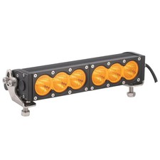 11.3 60w Amber Led Work Light Bar Flood Driving Fog Lamp Off-road Truck 4x4 Suv