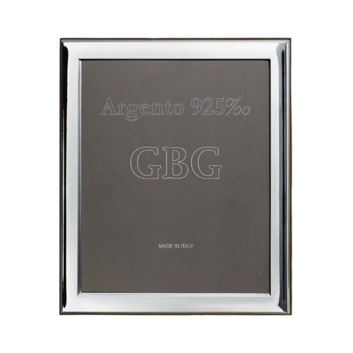 925 Sterling Silver Photo Frame 5 x 7 Cherry Wood Back eBay