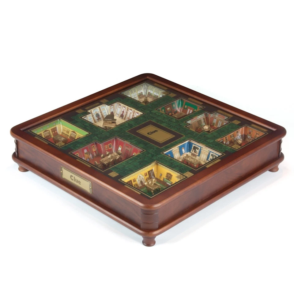 Clue Luxury Edition Wood Wooden Collector's Board Game New Premium Collectible - Image 4 of 4