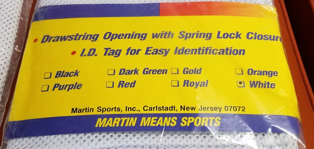 Martin Sports Heavyweight Mesh All Purpose Bag - Red 10 thumbnail image