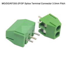 MG/DG/KF350-2P/3P Splice Terminal Connector 3.5mm Pitch 1Pcs 10Pcs 20Pcs 50Pcs