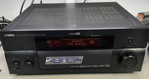 Yamaha RX V1800 7.1 Channel 130 Watt Receiver Tested Working No Remote