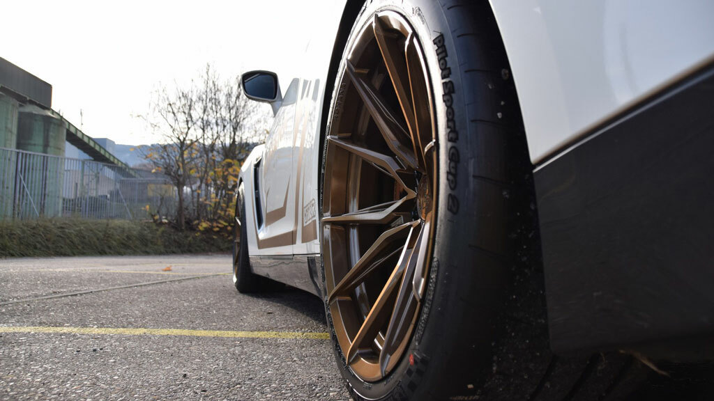 20” ROHANA RFX13 BRUSHED BRONZE WHEELS FOR MASERATI GRANTURISMO GHIBLI 20X9 & 11