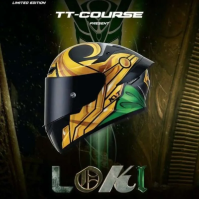 KYT TT-course Lサイズ KYT TT COURSE LOKI MARVEL LIMITED EDITION Size L | eBay