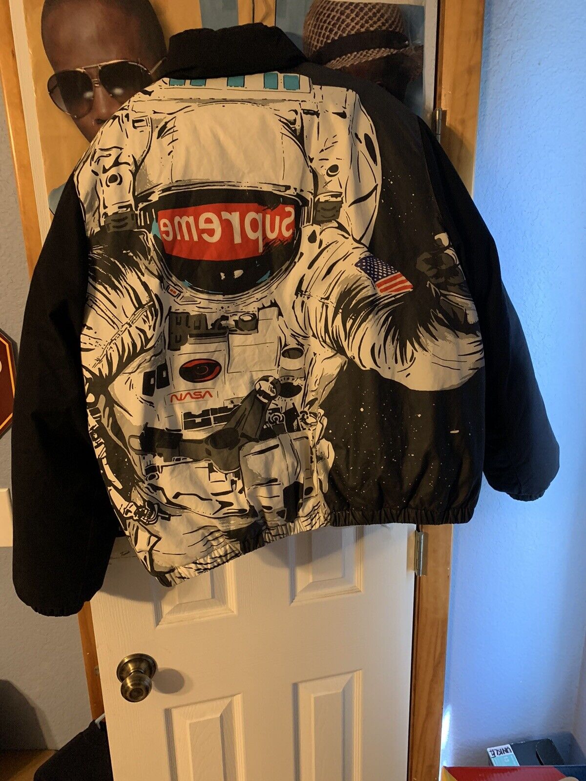 Supreme Astronaut NASA Puffer Down Jacket Bubble … - image 1