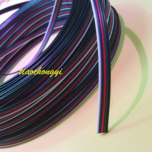 NEW 1M -100M Extension Cable Line for 5050 RGBW RGBWW LED Strip 5pin Cord Wire - Picture 3 of 4