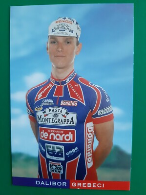CYCLING cycling card DALIBOR GREBECI team DE NARDI PASTA MONTEGRAPPA 2000