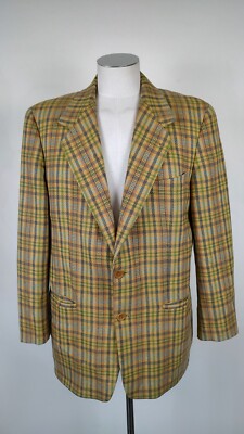 Byblos Blazer Jacket For Men Size XL Casual Vintage Jacket Byblos Blazer Jacket For Men Size XL Casual Vintage Jacket