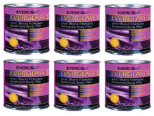 Evercoat Everglass Short Strand Fiberglass Reinforced Filler 6 Pack 