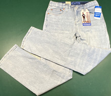 Levi's Boys 502 Regular Taper Stretch Jeans Light Blue 14 REG 27x29 Moisture-Wi