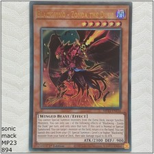 Blackwing - Zonda the Dusk - MP23-EN156 - Ultra Rare 1st Edition Yugioh