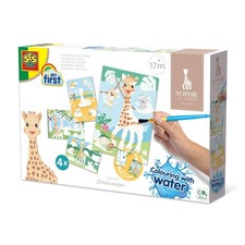 SES Creative 14490 Sophie la girafe-Colouring with water, various