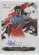 2021 Topps Inception OTE Overtime Elite 38/200 Dominick Barlow #IA-DB2 Auto 0ey4