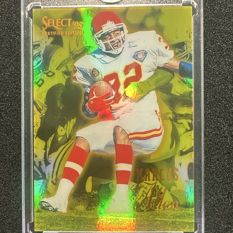 1995 Select Certified Edition - Marcus Allen #29 Mirror Gold