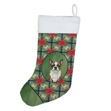 Carolines Treasures WDK8531CS Unisex Adult Brindle Boston Terrier Christmas P...