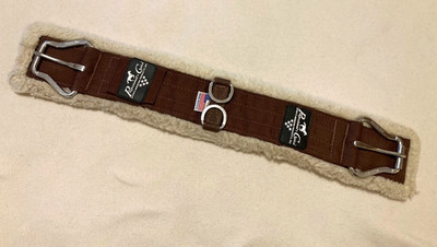 24'' Professionals Choice SMP Merino Fleece Western Horse Cinch w/Roller Buckle