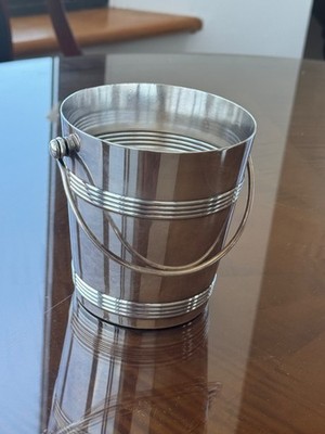 Christofle Ice Bucket Gallia Line Silver Plate
