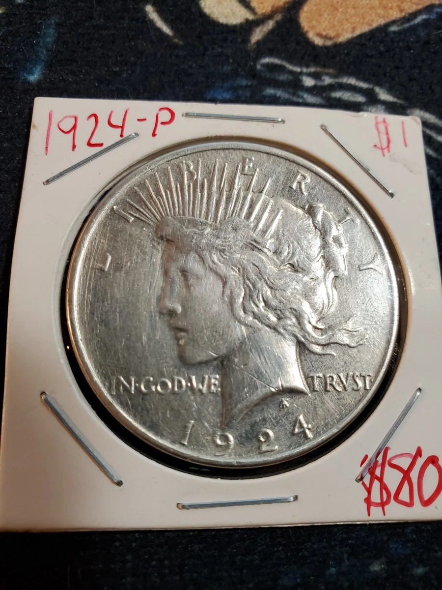 1924 Peace Dollars for sale | eBay