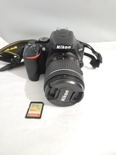 Nikon D3500 DSLR Camera with AF-P 18-55mm DX VR Lens Kit 431 SHUTTER COUNT 64GB