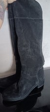 Wildleder Overknee Stiefel Vince Camuto Größe 40 Schwarz Luxus Schuhe