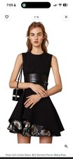 RARE Alexander McQueen FW 2015 Runway Wool Dress IT 40 Floral Jacquard $2245