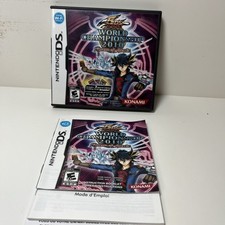 Yu-Gi-Oh 5D's World Championship Tournament 2010 Nintendo DS Box & Manual Tested