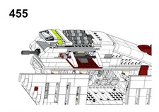 Compatible Spaceship Ship 1707 for Collection from Movie Building Toys