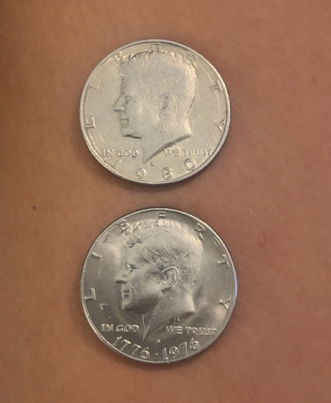 Kennedy Half Dollar 50C Lot (1980 & 1776-1976) Philadelphia Business Strike