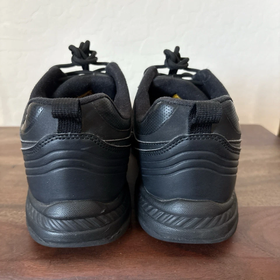 Zapatos de trabajo Skechers de espuma viscoelástica para hombre - negros. 10,5 Foto 3 de 4