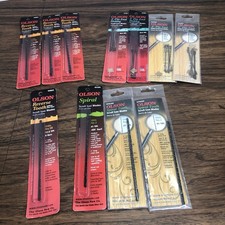 Olson Scroll Saw Blades Lot of 114 - Assorted TPI Reverse 3” Pin End Spiral