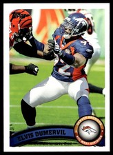 2011 Topps Elvis Dumervil Denver Broncos #45