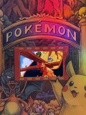 Pok mon-35mm Film Cell-FSA-Charizard-Squirtle